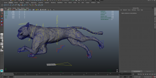 3D printing forms basis of cougar stop-motion animation 3D printing forms basis of cougar stop-motion animation