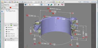 New Inspection Xpert On Demand for CAD creates inspection documents from 2D or 3D CAD New Inspection Xpert On Demand for CAD creates inspection documents from 2D or 3D CAD