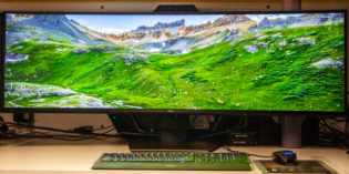 Dell’s gigundous 49-inch Ultrasharp monitor Dell’s gigundous 49-inch Ultrasharp monitor