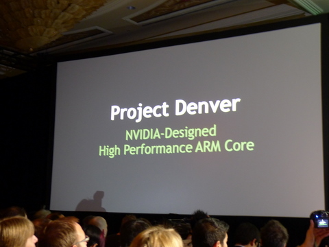 Nvidia Project Denver slide