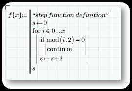 Mathcad at work