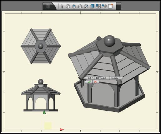 create drawing from autodesk 123d models