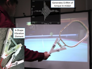 haptic for tennis for siggraph emerging tech article