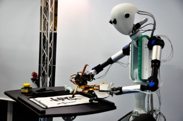 robot for Siggraph emerging tech article