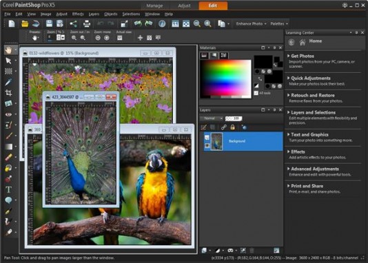 Открывает ли paintshop pro файлы в формате raw