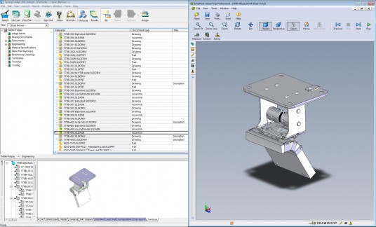 Miller Felpax uses Adept product data management software to manage all the complex relationships in their 3D models of their lubricator products. (Source: Miller Felpax via Synergis Software)