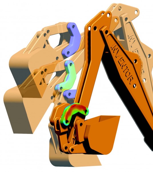 SimWise 4D provides economical mechanical simulation for moving assemblies. It is designed to provide results without the need of a dedicated analysis expert. (Source: DST)