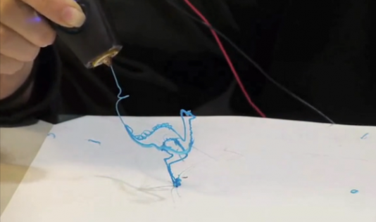 New 3-D Printing Pen Will Let Artists Draw in Mid-Air