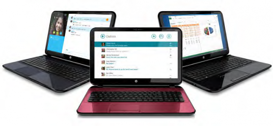 The HP Chromebook 14 is the first Chromebook to come in a choice of chassis color. (Source: HP)
