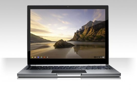 The new Google Chromebook Pixel. (Source: Google)