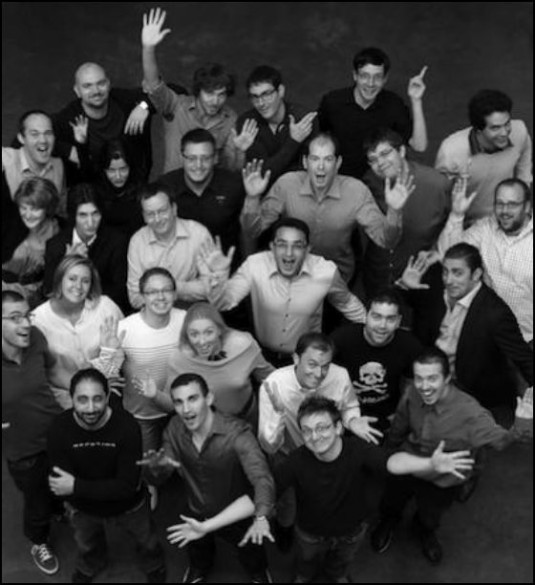 The employees of SquareClock, now part of the Dassault Systèmes 3DVIA group. (Source: Dassault Systèmes)
