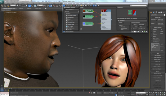 Project Pinocchio, Autodesk Labs software for creating faces. (Source: Autodesk)