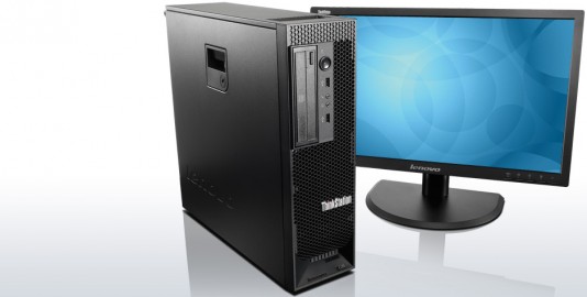 The Lenovo ThinkStation C30 is the only small form factor workstation from a Big 4 vendor to come with dual-socket CPU capability standard. (Source: Lenovo)