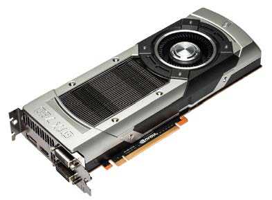 Nvidia’s new GeForce GTX 780 with four display outputs. (Source: Nvidia)