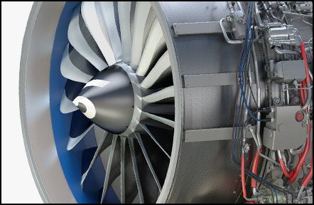 Designing a new jet engine bracket that can be manufactured using 3D printing is one of two new contests launched today by GE and partners GrabCAD and Nine Sigma. (Source: General Electric)