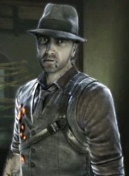 Ronan O’Conner in The Dusk, from the forthcoming game “Murdered: Soul Suspect.” (Source: Square Enix)