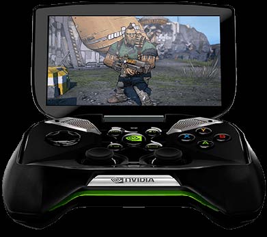 Nvidia’s Shield game machine is now part of a category. (Source: Nvidia)