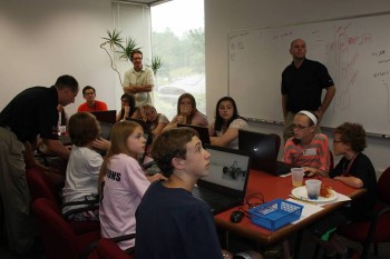 PTC offices across the globe have been hosting Family Days this summer. Here children of PTC employees in Rochester, New York learn about PTC Creo. (Source: PTC)