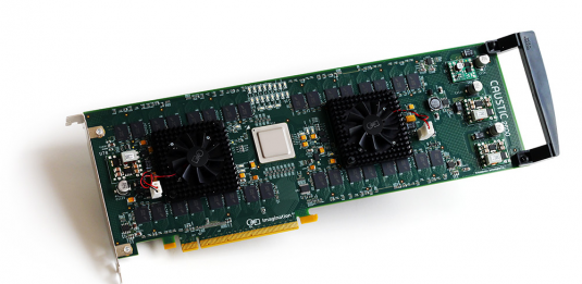 The ray-tracing specialist: Caustic’s R2500 accelerator board (Source: Imagination Technologies)