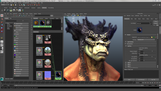 Maya LT offers a reduced feature set tailored for indie and mobile game development. (Source: Autodesk)