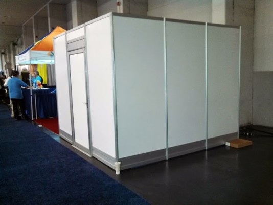 Ask for Joe: The Occulus booth at Siggraph. (Source: JPR)