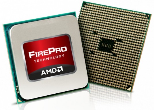 The new line of FirePro Acelerated Processing Unit graphics chips are helping boost sales for AMD. (Source: AMD)