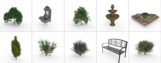 Casting call: Evermotion is providing its extensive library of brand-name and generic 3D models for use in Bloom Unit and SketchUp. (Source: Migenius)
