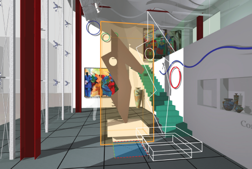 Twist Tool can twist entire solids, solid faces, or NURBS surfaces to a specified angle. (Source: Vectorworks)