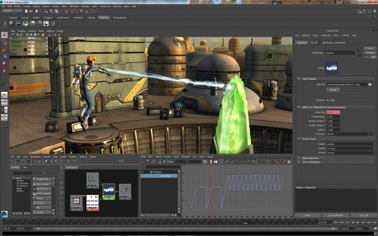 Maya LT Extension 1 includes the ability to work more directly with the Unity game engine. (Source: Autodesk)