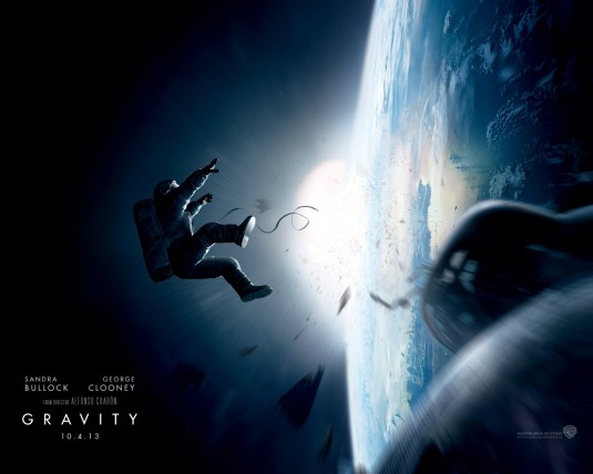 Gravity lands in movie theaters today. (Source: Warner Bros.)