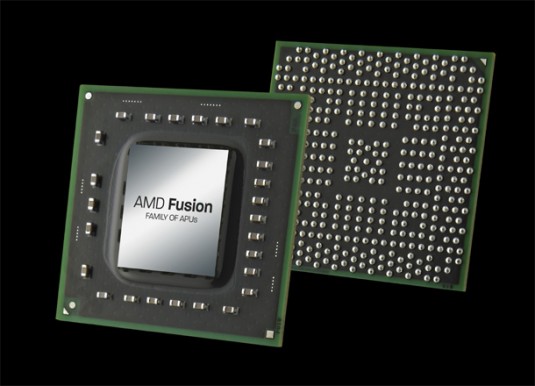 The AMD Fusion Accelerated Processing Unit (APU).