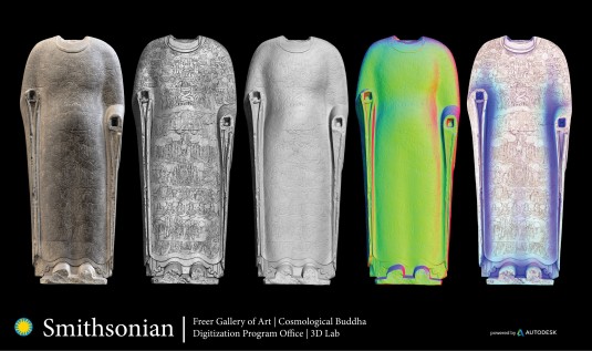 A 3D digital model of this Buddha provides a detailed look at the inscriptions that were otherwise difficult to read on the original artifact. (Source: Business Wire)