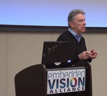 Dr. Jon Peddie speaks to the Embedded Vision Alliance. (Source: EVA)