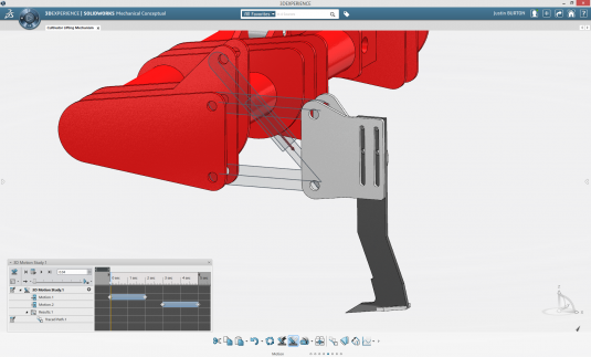 SolidWorks Conceptual Modeler will be available in April 2014 for $249 per month. (Source: Dassault Systèmes) 