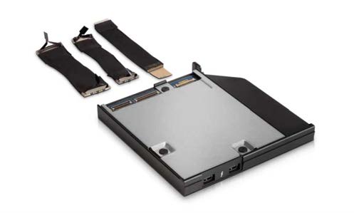 The Thunderbolt 2 option module for HP’s Z1 G2 all-in-one workstation. (Source: HP)