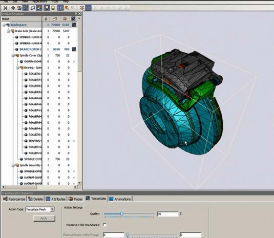 3D PDFs and WebGL content posted to HTML5 is proving to be vastly more efficient and useful than 2D drawings. If they have their way, and they usually do, the U.S. government will dramatically reduce the reliance on 2D drawings to communicate information about 3D models. (Source: Anark)