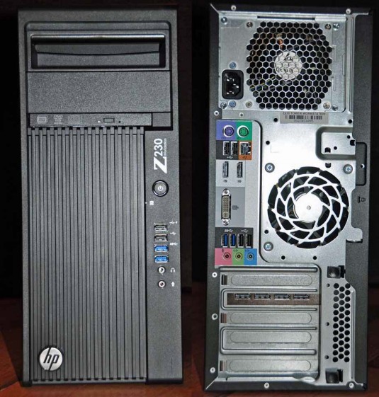 HP's Z230: the workstation market leader's entry-class deskside