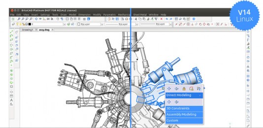 open bricscad without apps load