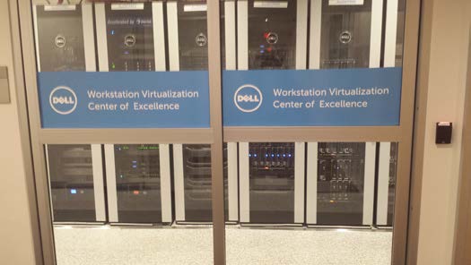 Dell’s Center of Excellence is an experiment with Dell’s customers to find the best ways to take advantage of virtualization technologies.  (Source: Dell)