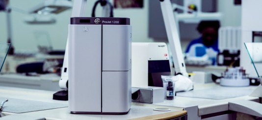 The new 3D Systems ProJet 1200 is a microSLA 3D printer no bigger than some coffee makers. (Source: 3D Systems) 