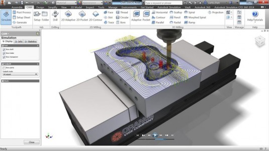 Inventor HSM brings customizable machining to Autodesk Inventor CAD. (Source: Autodesk)