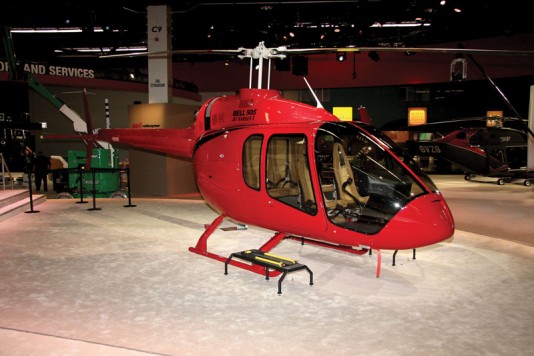 Bell’s 505 Jetranger X is the second helicopter to be designed with Catia and Enovia V6. (Source: Bell Hellicopter)