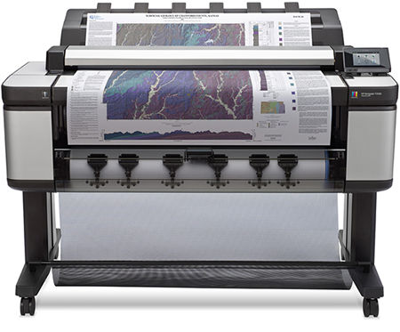 The new HP T3500 multifunction wide-format printer. (Source: HP)