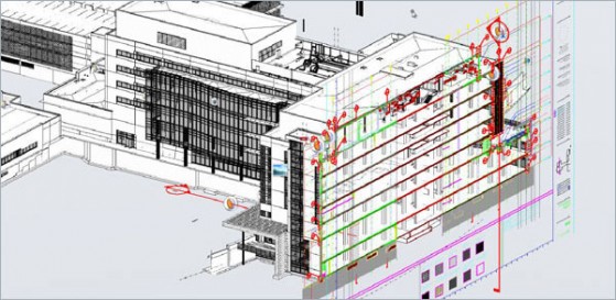 An example of using Bentley hypermodel technology to interrogate a model. (Source: Bentley Systems)