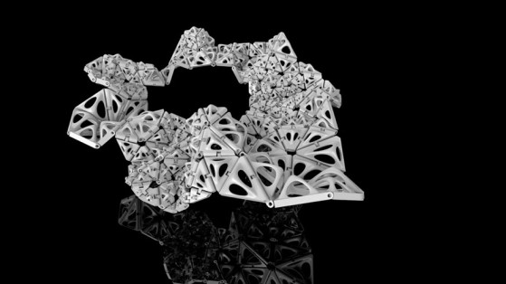 3D printing kinematics come to life in Kinematics, winner of Best Visualization and Simulation. (Source: Siggraph)