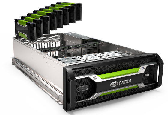 Chaos Group V-Ray now support the Nvidia Visual Computing Appliance, a new scalable, network-attached appliance for visual production. (Source: Nvidia)