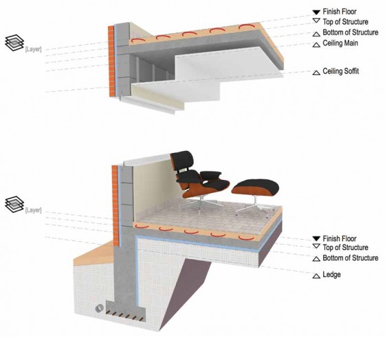 A new constraints feature designed for multi-story design is part of the Vectorworks 2015 release. (Source: Nemetschek Vectorworks)