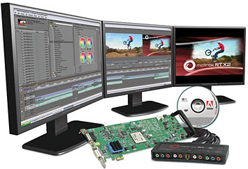 Matrox Graphics specializes in multi-monitor display technology for such uses as financial trading, security, and video editing. (Source: Matrox)