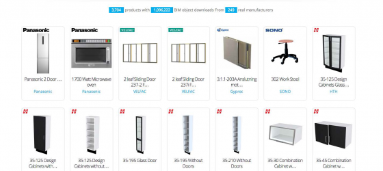 BIMobject offers free models with embedded intelligence to anyone, allowing them to populate their designs with meaningful data. BIMobject’s customers hope once people have used their models, they’ll use their products when it comes time to make it real. (Source: BIMobject)