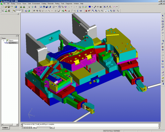 Cimatron develops software for computer-aided milling, tool-and-die design, and multi-axis machining. (Source: Cimatron)